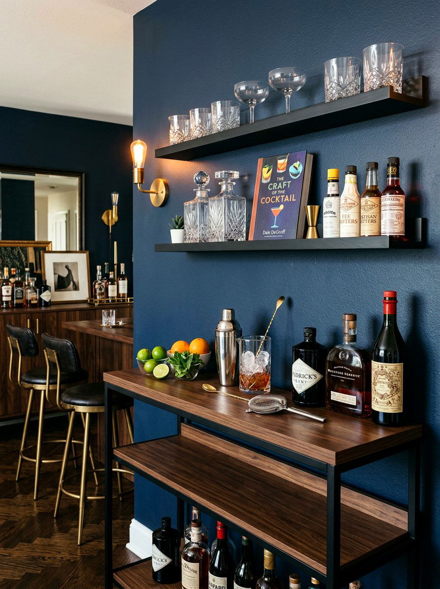 Home Bar Picture Ledge - 30 picture ledge ideas