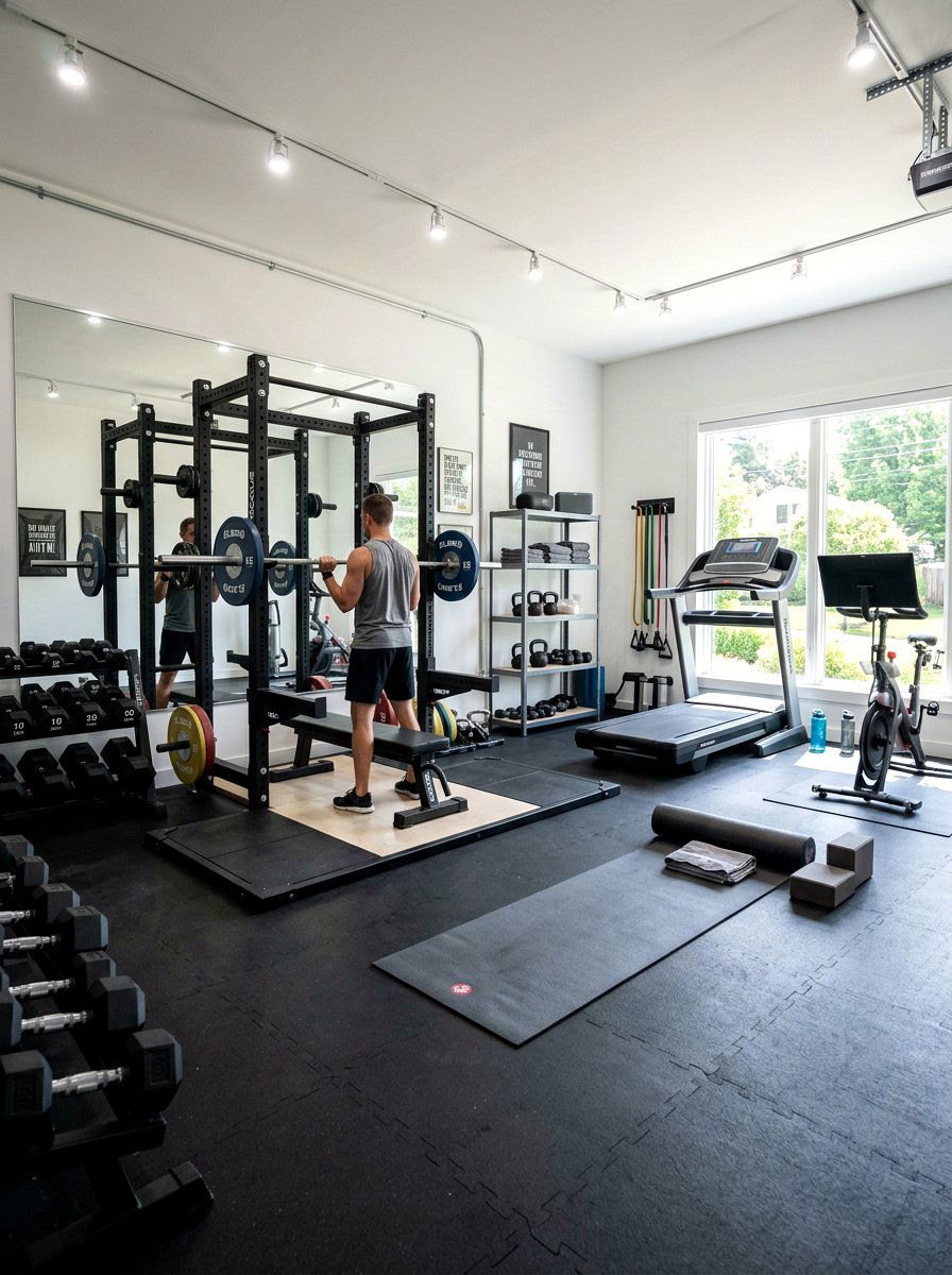 Home Gym Setup - 30 bonus room ideas