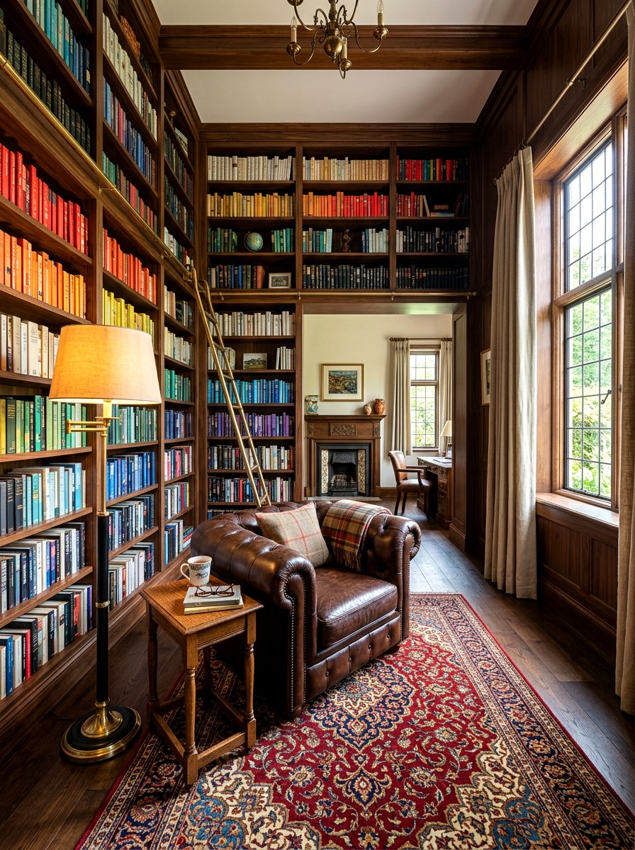 Home Library - 30 hobby rich home ideas