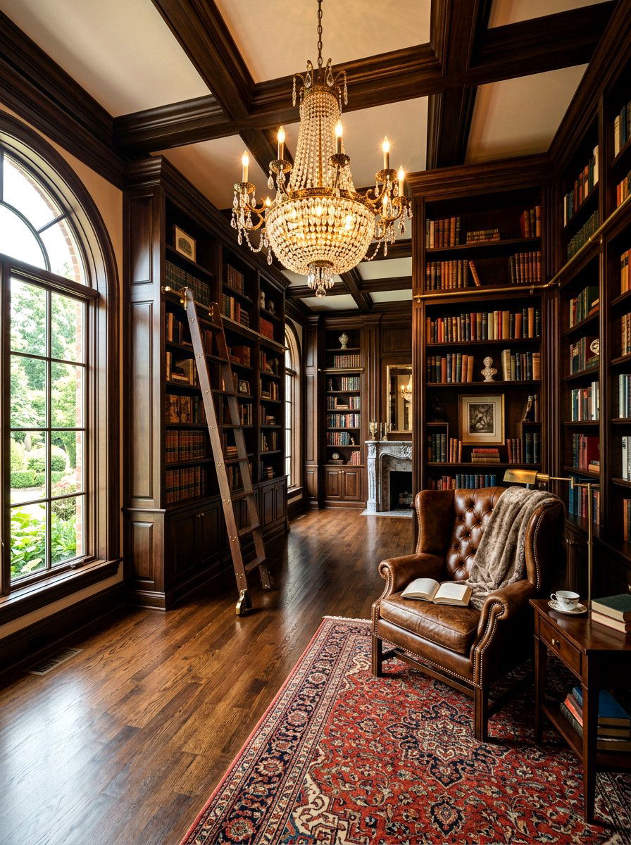 Home Library - 30 hobby room ideas