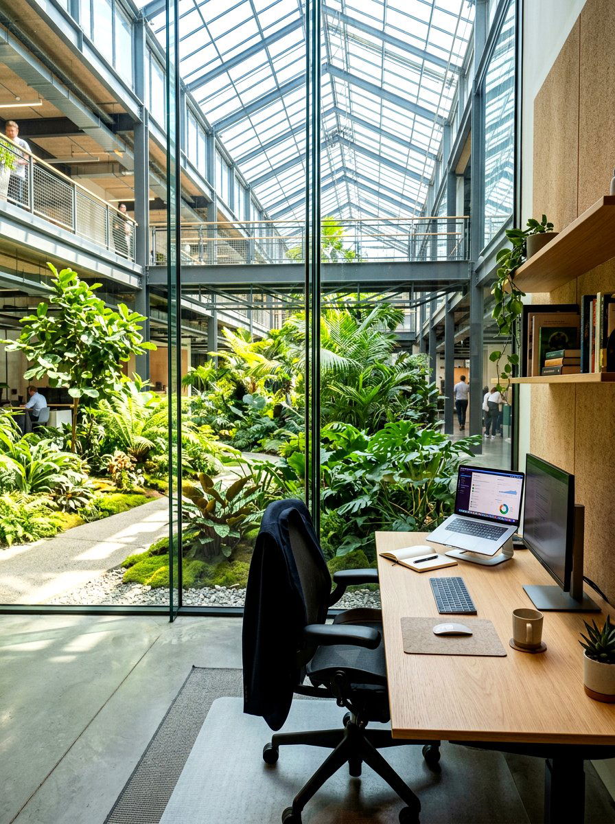 Home Office Atrium - 30 atrium house ideas