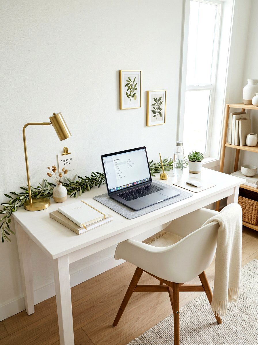 Home Office Desk Garland - 30 garland styling ideas