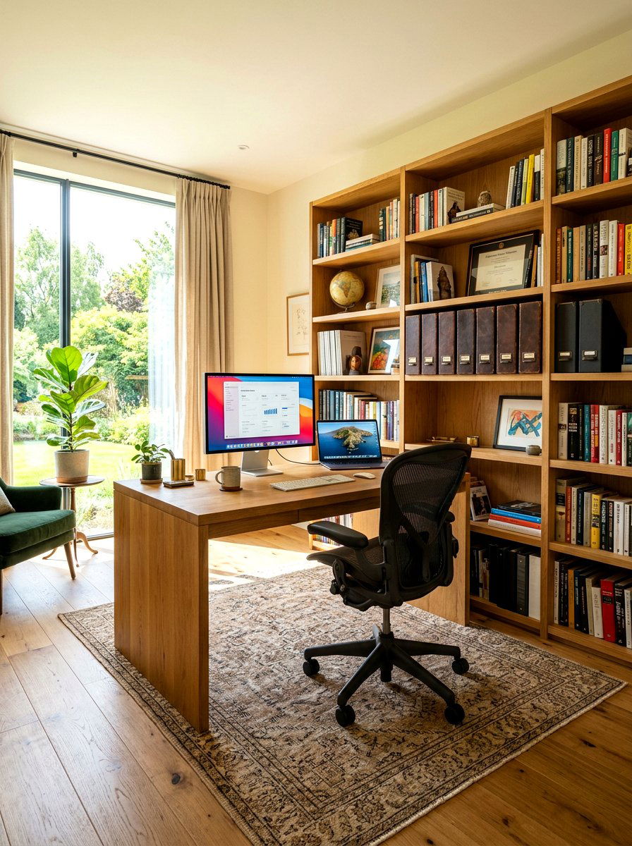 Home Office Desk Magazine File - 30 magazine rack decor ideas