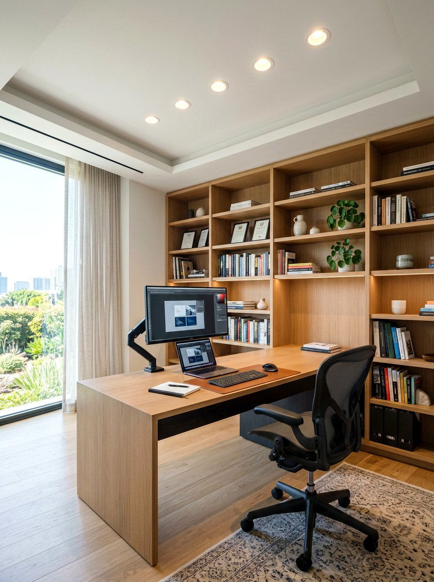 Home Office Lighting Placement - 30 recessed lighting layout ideas