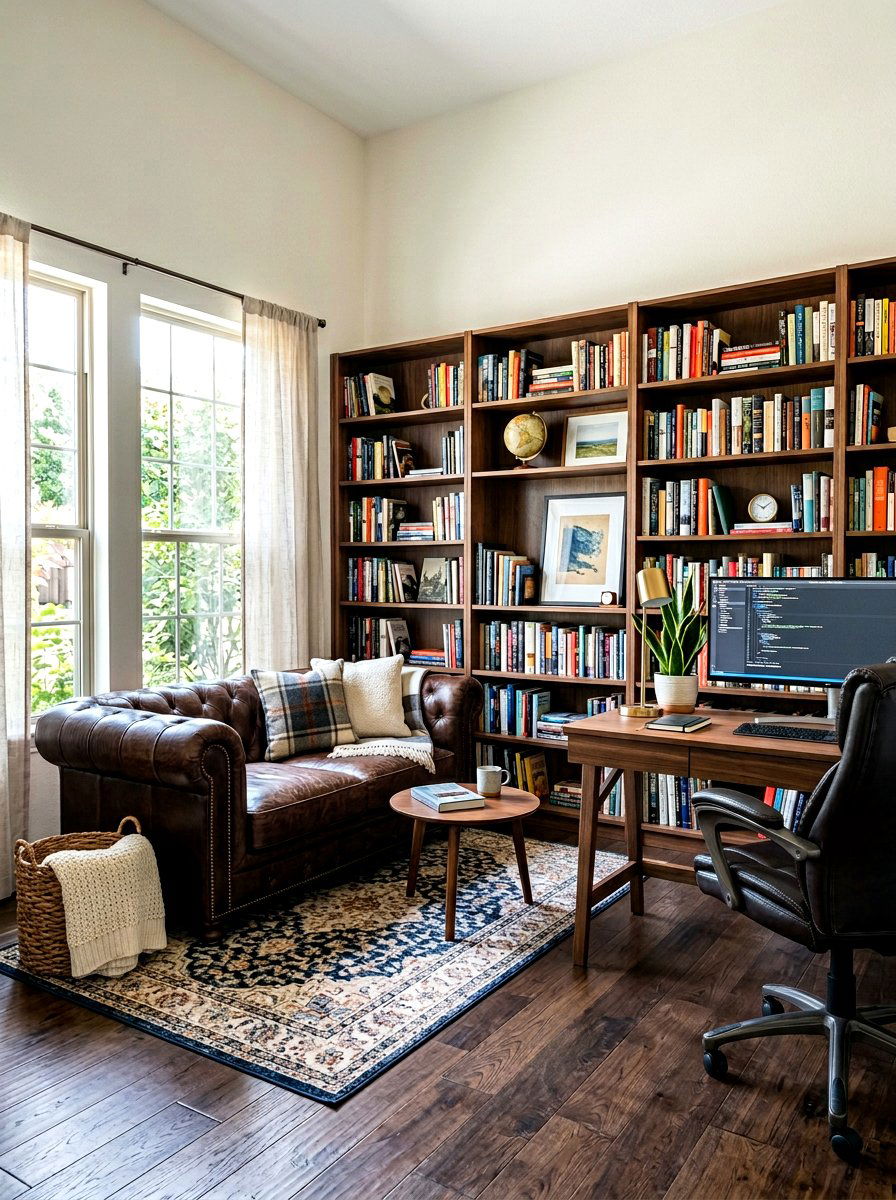 Home Office Loveseat and Guest Chair - 30 loveseat and chair layout ideas