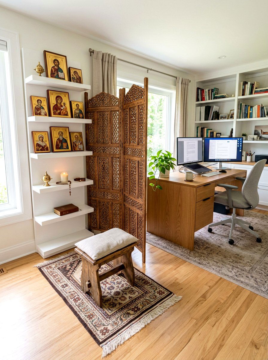 Home Office Prayer Corner - 30 prayer corner ideas