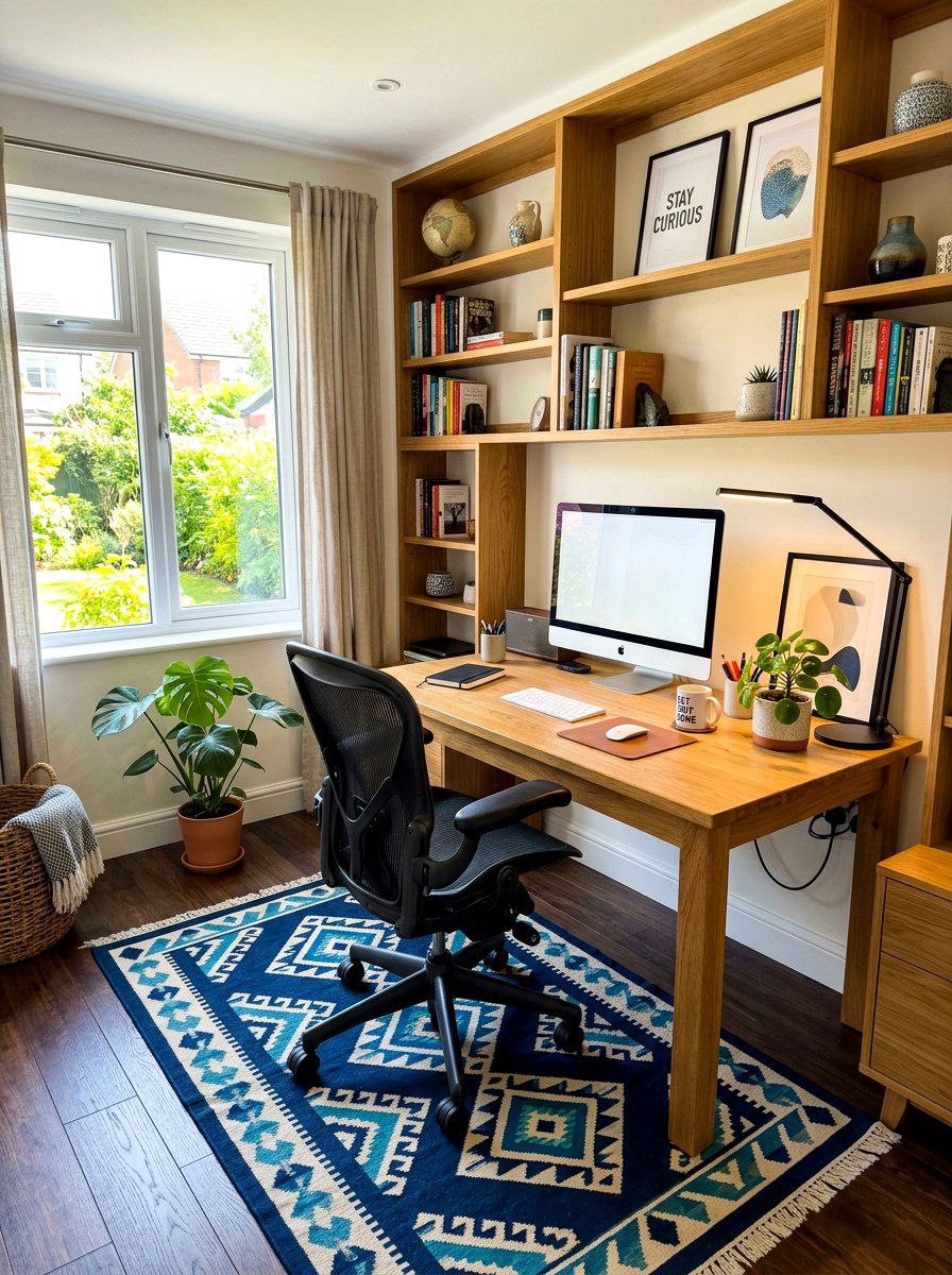 Home Office Setup - 30 unoptimized cozy home ideas