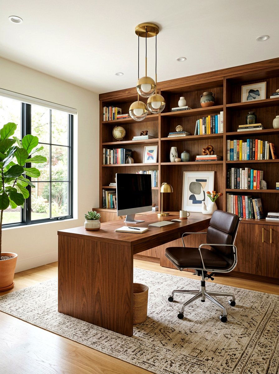 Home Office - 30 garage hobby room ideas