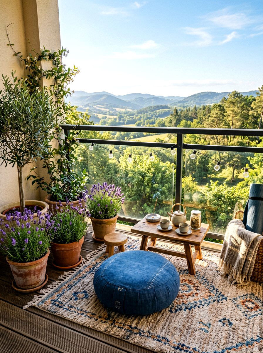 Home Wellness Corner - 30 editorial apartment decor ideas