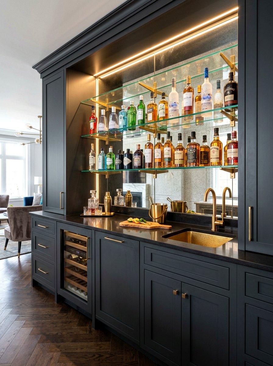 Home Wet Bar - 30 second kitchen ideas