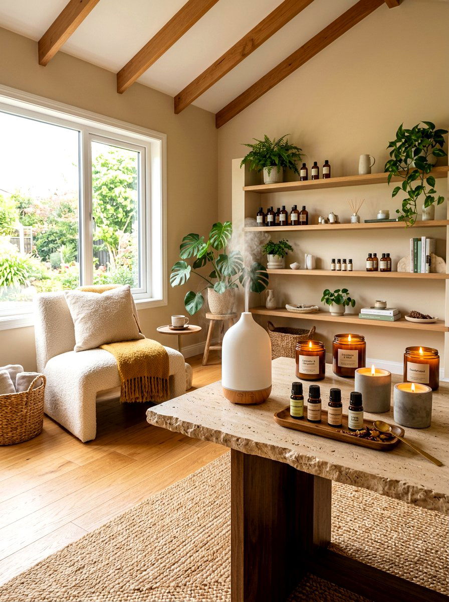 Home aromatherapy room - 30 slow living home ideas