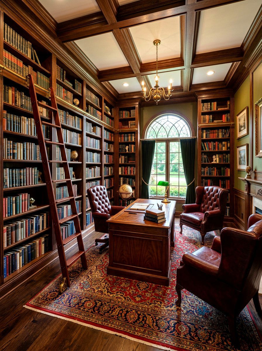 Home library organization - 30 quiet room ideas
