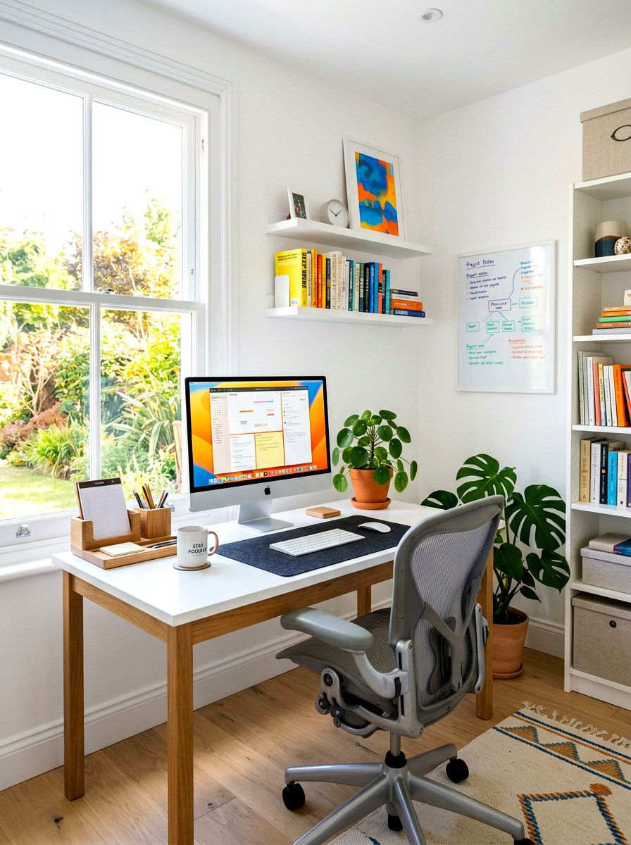 Home office organization - 30 fall reset home ideas