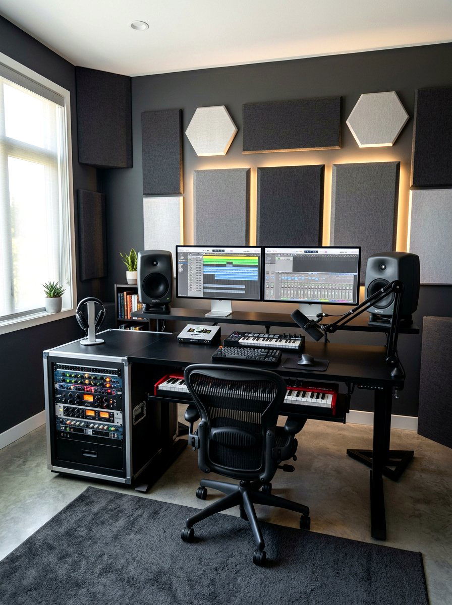 Home recording studio - 30 music room ideas