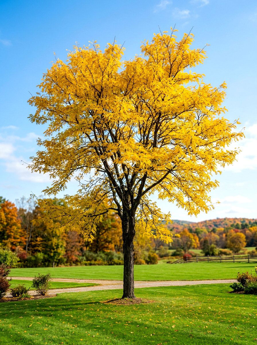 Honey Locust Tree - 30 backyard shade tree ideas