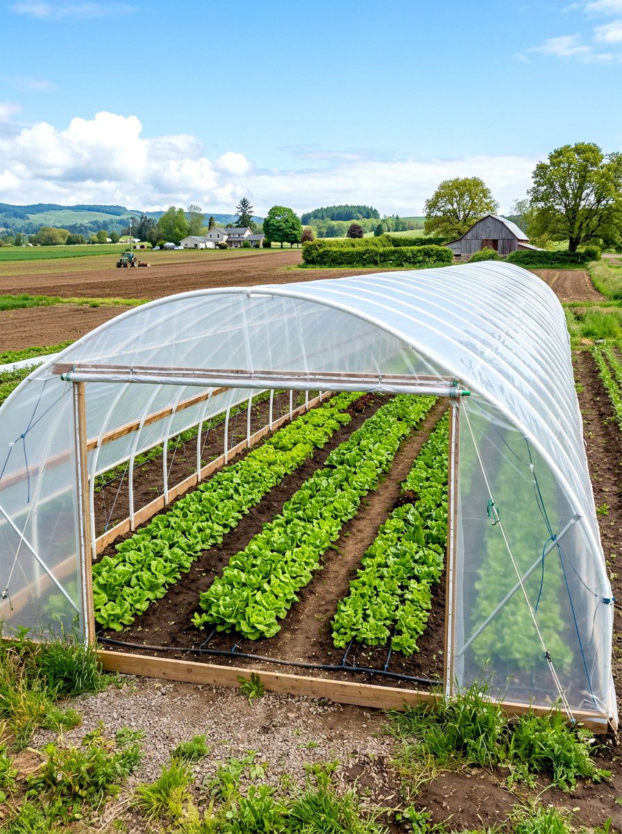 Hoop House Cold Frame - 30 cold frame garden ideas