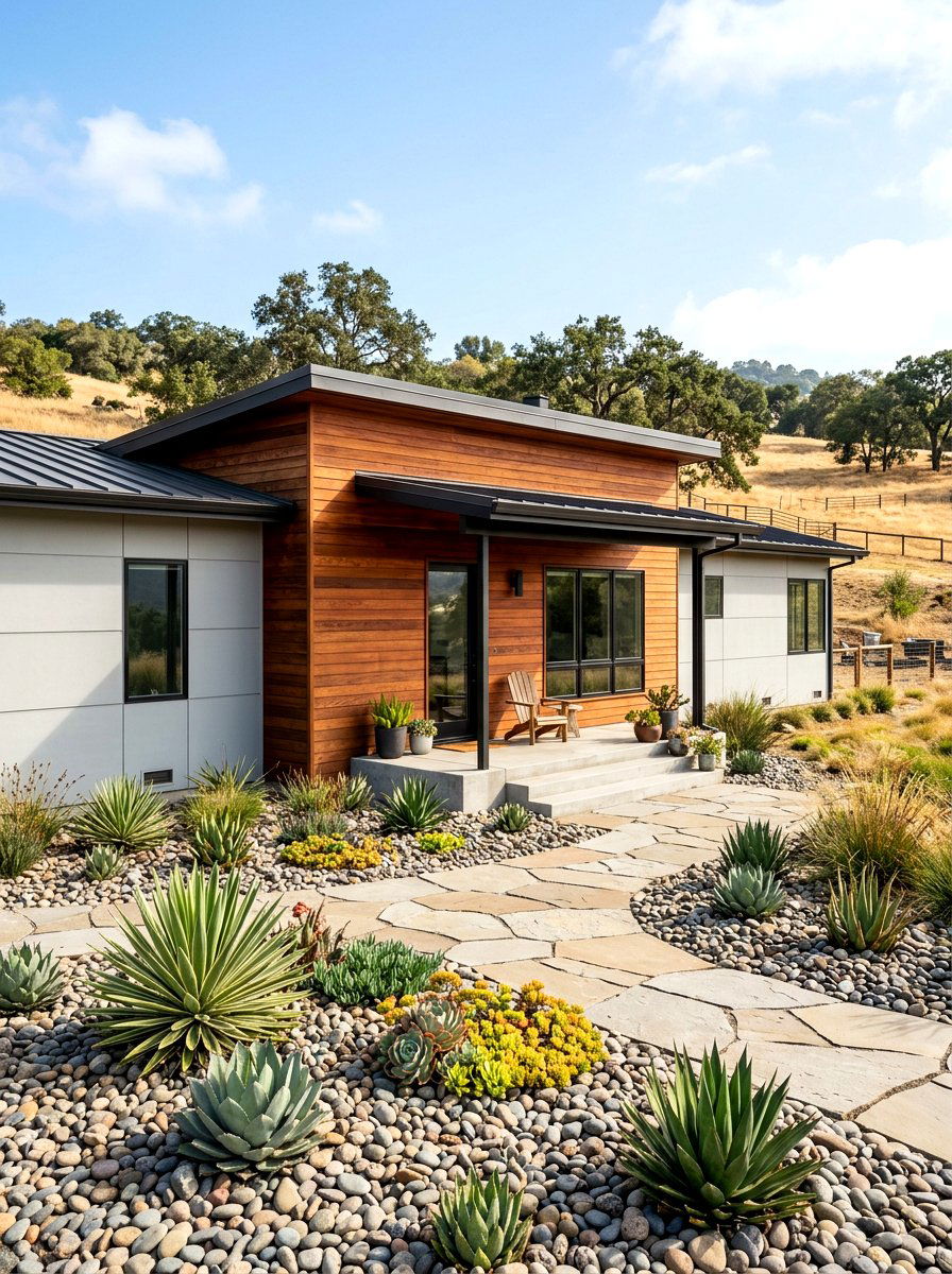 Horizontal Wood Siding Ranch House - 30 ranch house curb appeal ideas