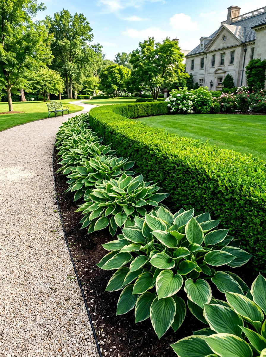30 Hosta Border Ideas to Create a Beautiful Garden Edge