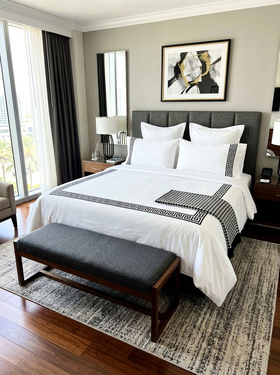 Hotel Border Sheets - 30 elevated bedscape ideas