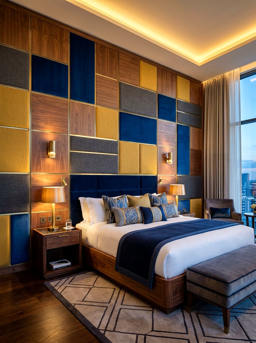 Hotel Wall Panels - 30 hotel style bedroom ideas