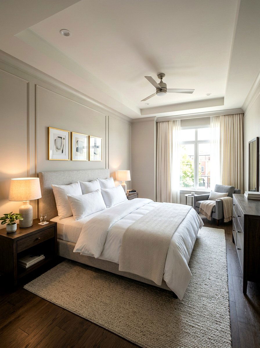 Hotel White Bedding - 30 hotel style bedroom ideas