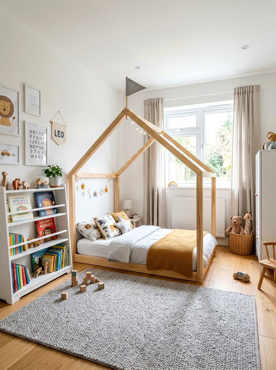 House Bed Toddler Bedroom - 30 toddler room ideas