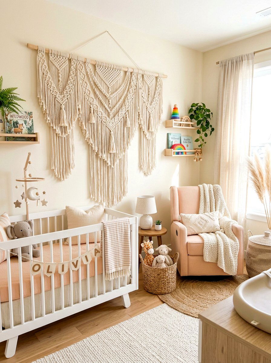 Huge Macrame Wall Decor - 30 oversized wall art ideas