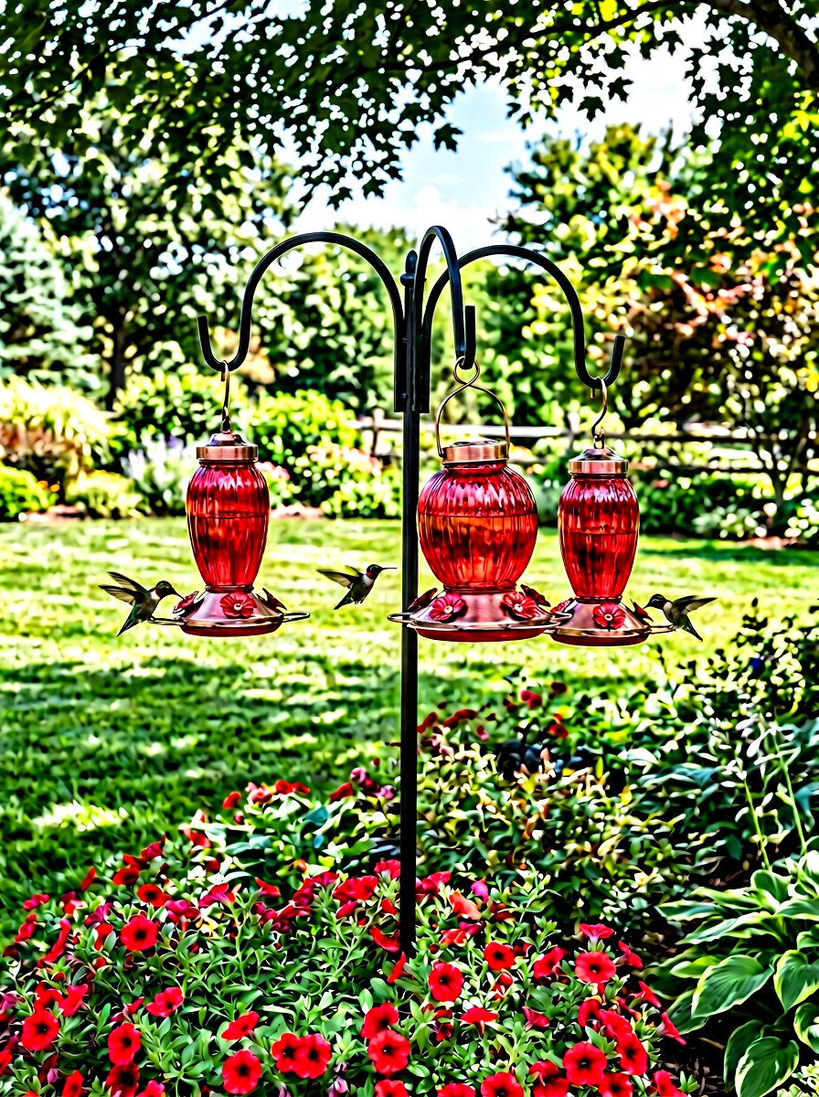 Hummingbird Feeder - 30 hummingbird garden ideas