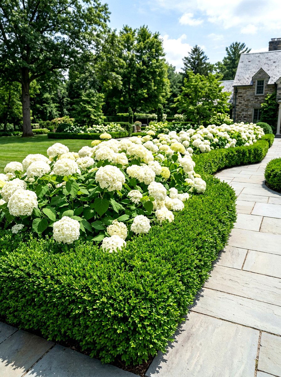 30 Hydrangea Foundation Planting Ideas for a Front Entry Upgrade