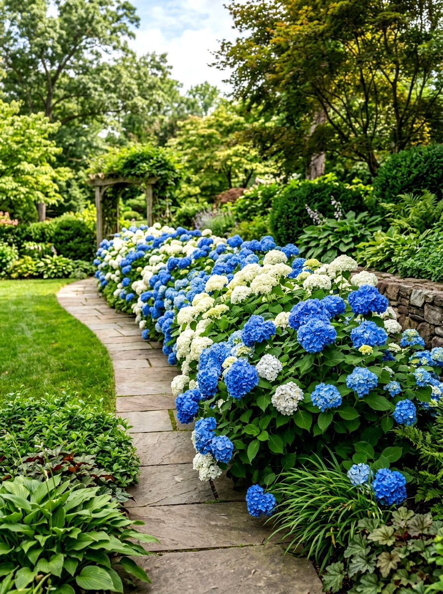 Hydrangea Bush Planting - 30 cottage landscaping ideas