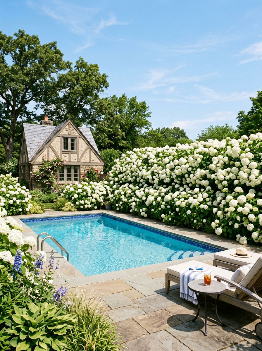 30 Pool Privacy Hedge Ideas for Year-Round Privacy and Beauty