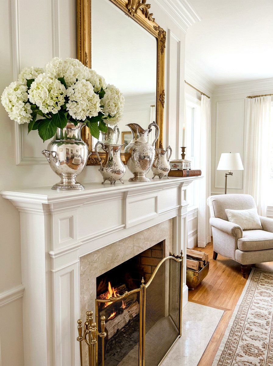 30 Spring Mantel Decor Ideas for a Fresh, Inviting Fireplace