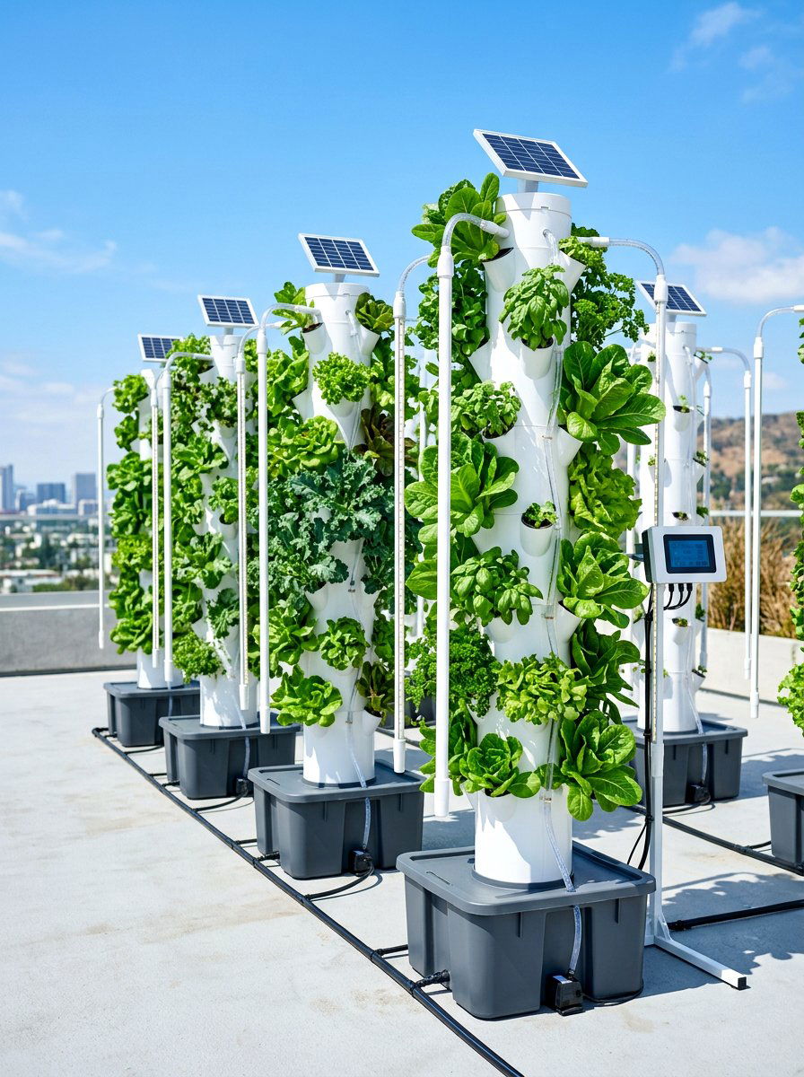 Hydroponic Garden System - 30 vegetable garden layout ideas