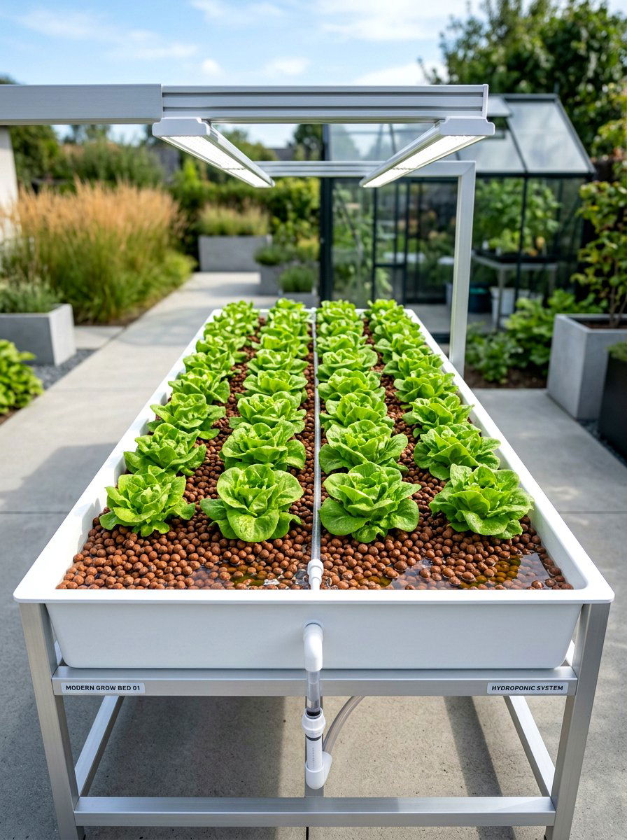 Hydroponic grow bed - 30 raised bed irrigation ideas