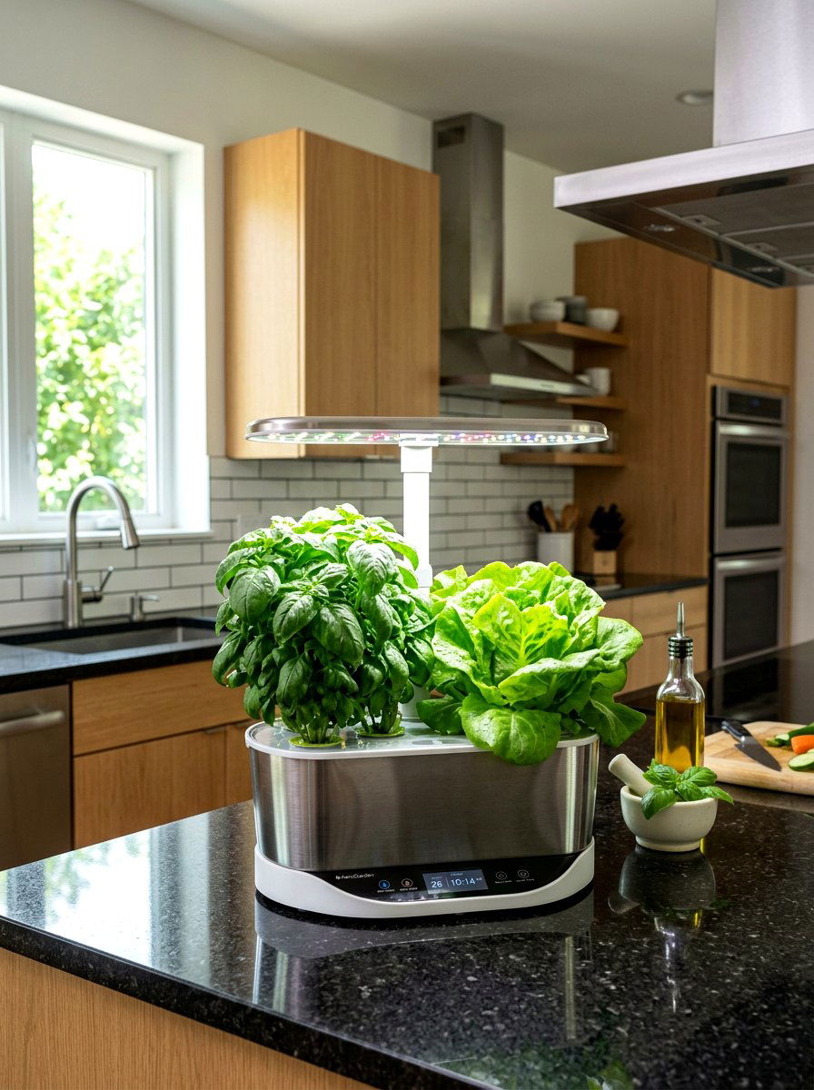Hydroponic herb garden - 30 herb garden planter ideas