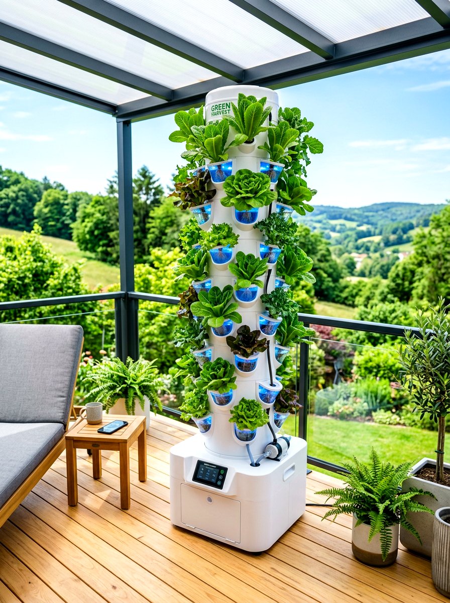 Hydroponic salad system - 30 salad garden ideas