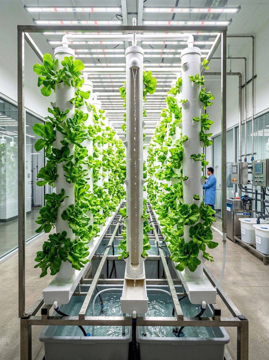Hydroponic vegetable garden - 30 vegetable garden watering ideas
