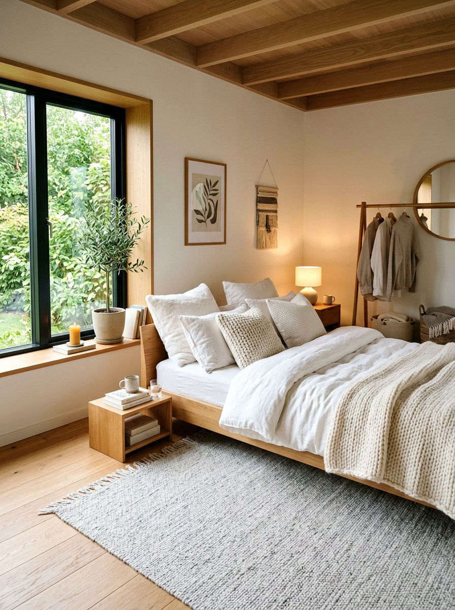 Hygge Inspired Bedroom - 30 cozy winter bedroom ideas