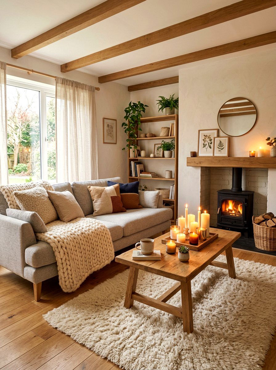 Hygge Living Room - 30 cozy living room ideas