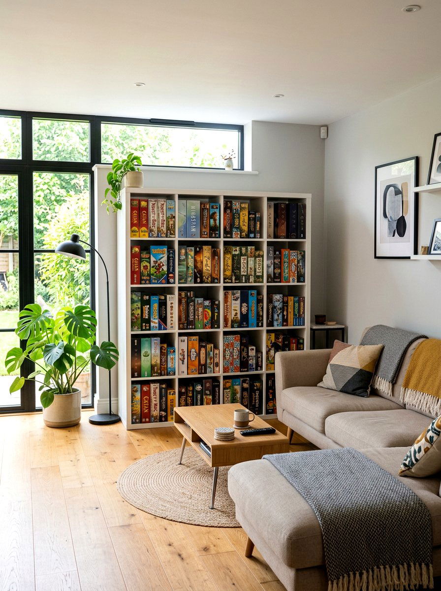 Ikea Kallax Shelf - 30 board game storage ideas