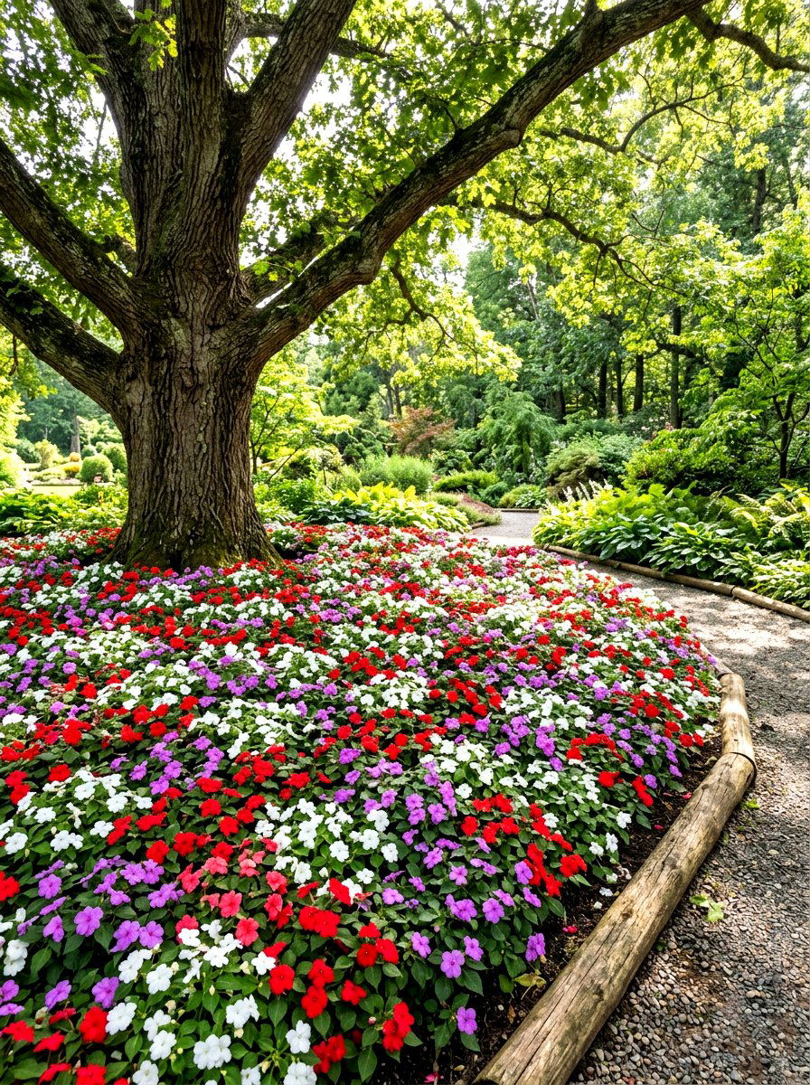 30 Shade Flower Bed Ideas to Brighten Dark Corners Beautifully