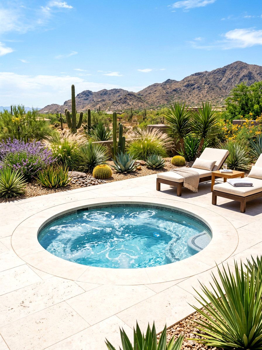 In Ground Hot Tub Setup - 30 hot tub deck ideas
