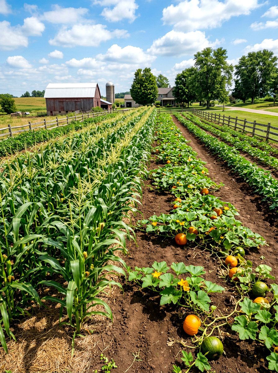 In Ground Vegetable Garden - 30 easy vegetable garden ideas