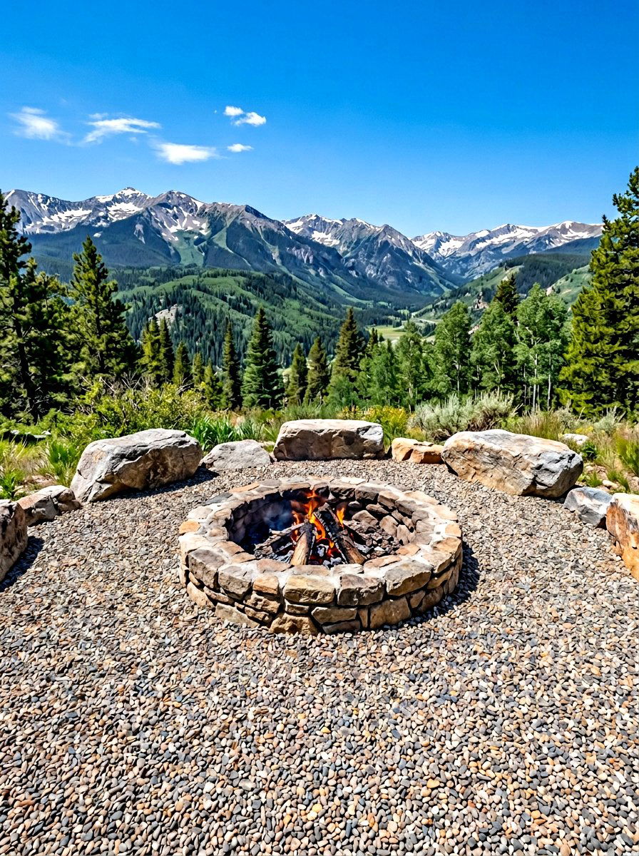 In ground fire pit - 30 diy style fire pit ideas