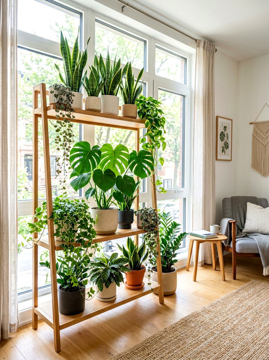 Indoor Apartment Plants - 30 Pinterest apartment decor ideas