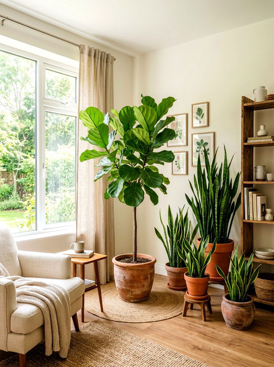 Indoor Apartment Plants - 30 collected apartment decor ideas