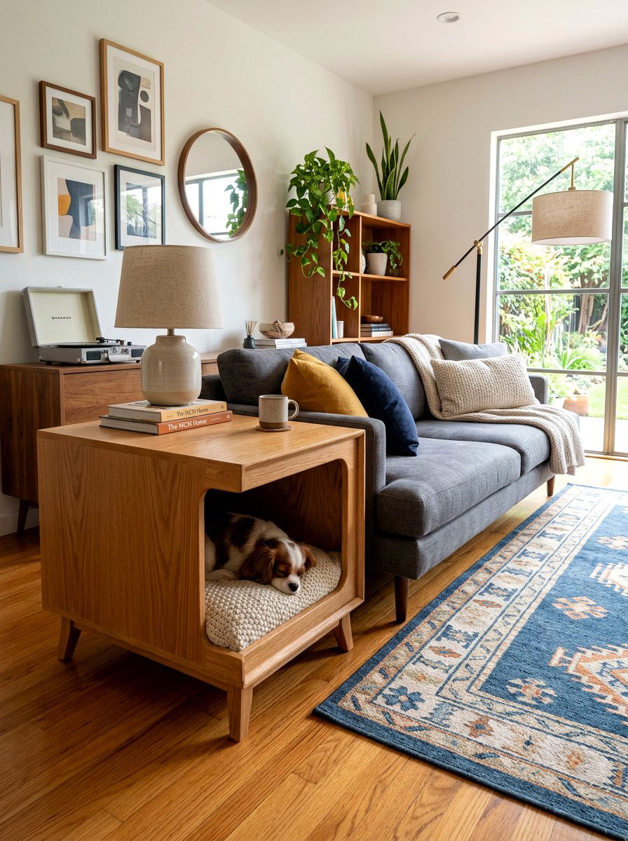 Indoor Dog House For Living Room - 30 dog lounge room ideas