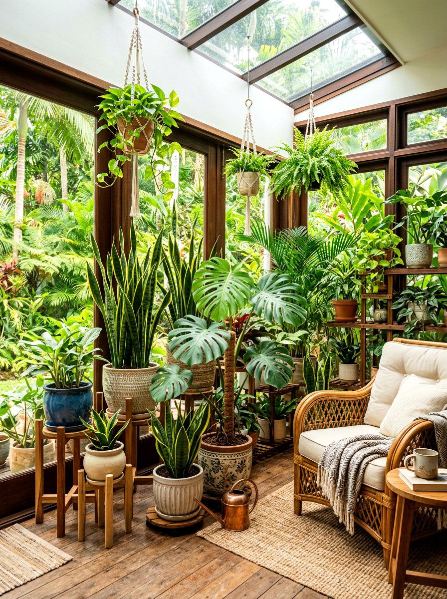 Indoor Garden - 30 wellness room ideas