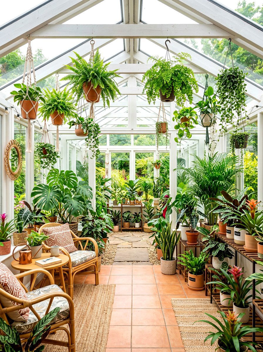 Indoor Garden Sunroom - 30 bright sunroom ideas