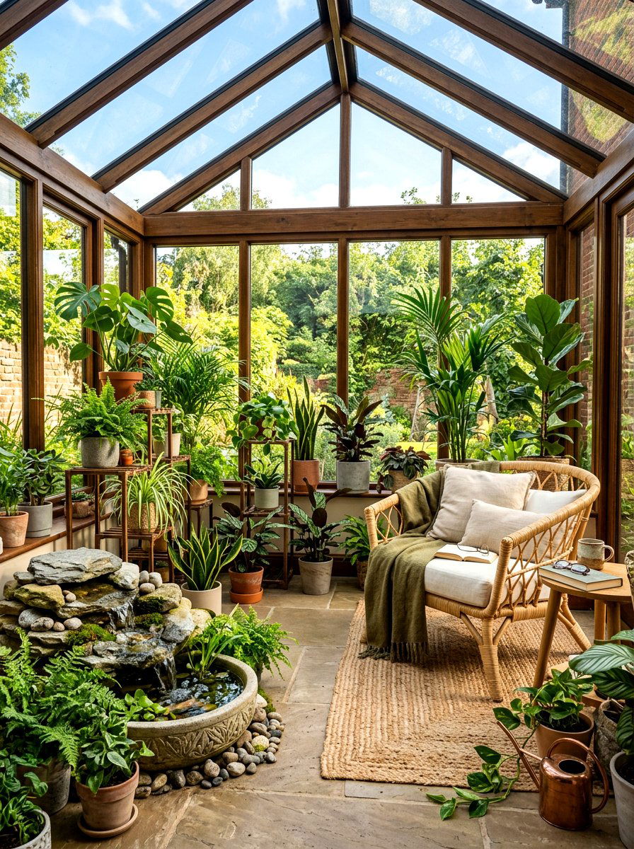 Indoor Garden Sunroom - 30 bonus room ideas